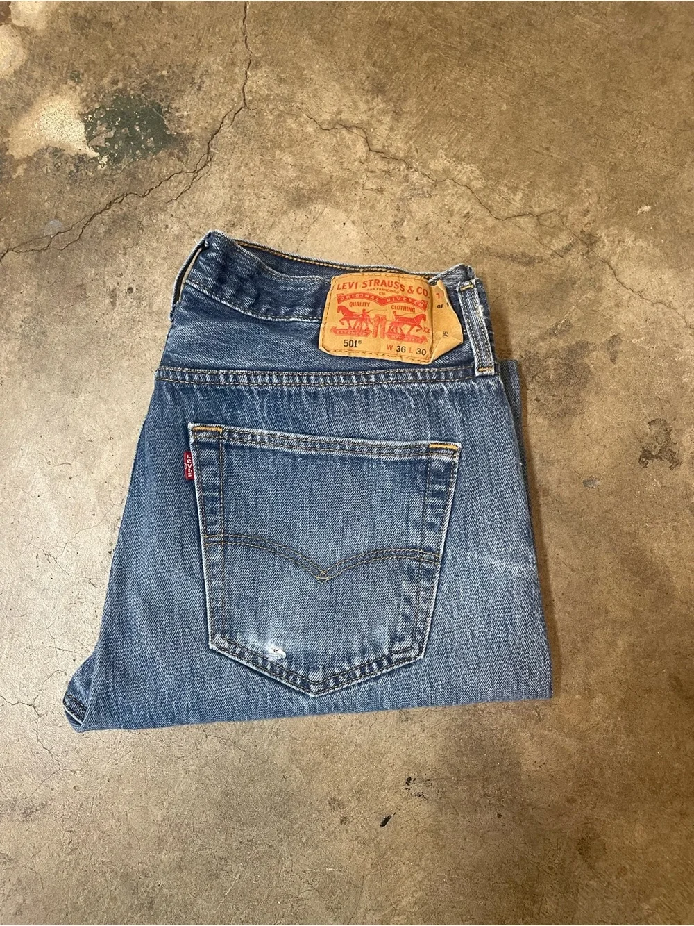 Levi's 501 Straight Fit Jeans